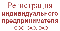 Государственная регистрация физического лица в качестве индивидуального предпринимателя в налоговой инспекции